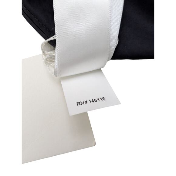 NWT Rosetta Getty Black Asymmetric Poplin Shirt - Picture 15 of 16